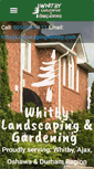 Mobile Screenshot of landscapingwhitby.com